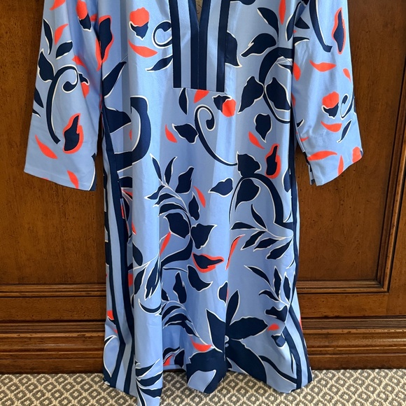 NWT Gretchen Scott Jersey Split Neck Dress - Picture 4 of 6